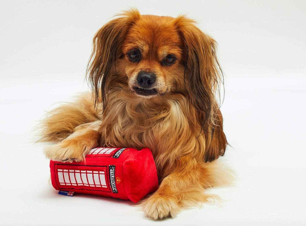 Telebone British Plush Dog Toy
