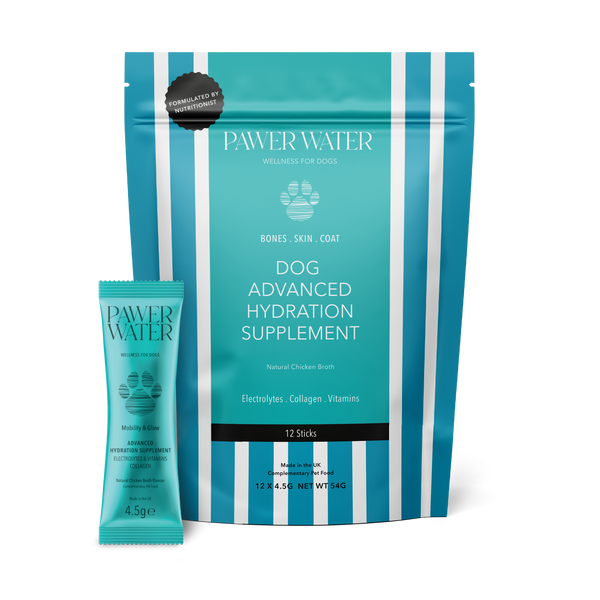 Pawer Water Mobility & Glow | Dog Joint Support (12 Sticks)