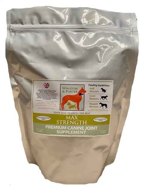 Max Strength Premium Canine Joint Supplement - Adult Working & Performance From