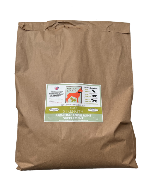 Max Strength Premium Canine Joint Supplement - Adult Working & Performance From