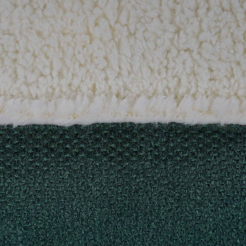 THE RICHMOND | LUXURY GREEN FLAT PILLOW DOG BED