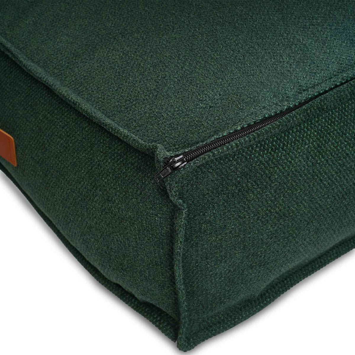 THE RICHMOND | LUXURY GREEN FLAT PILLOW DOG BED